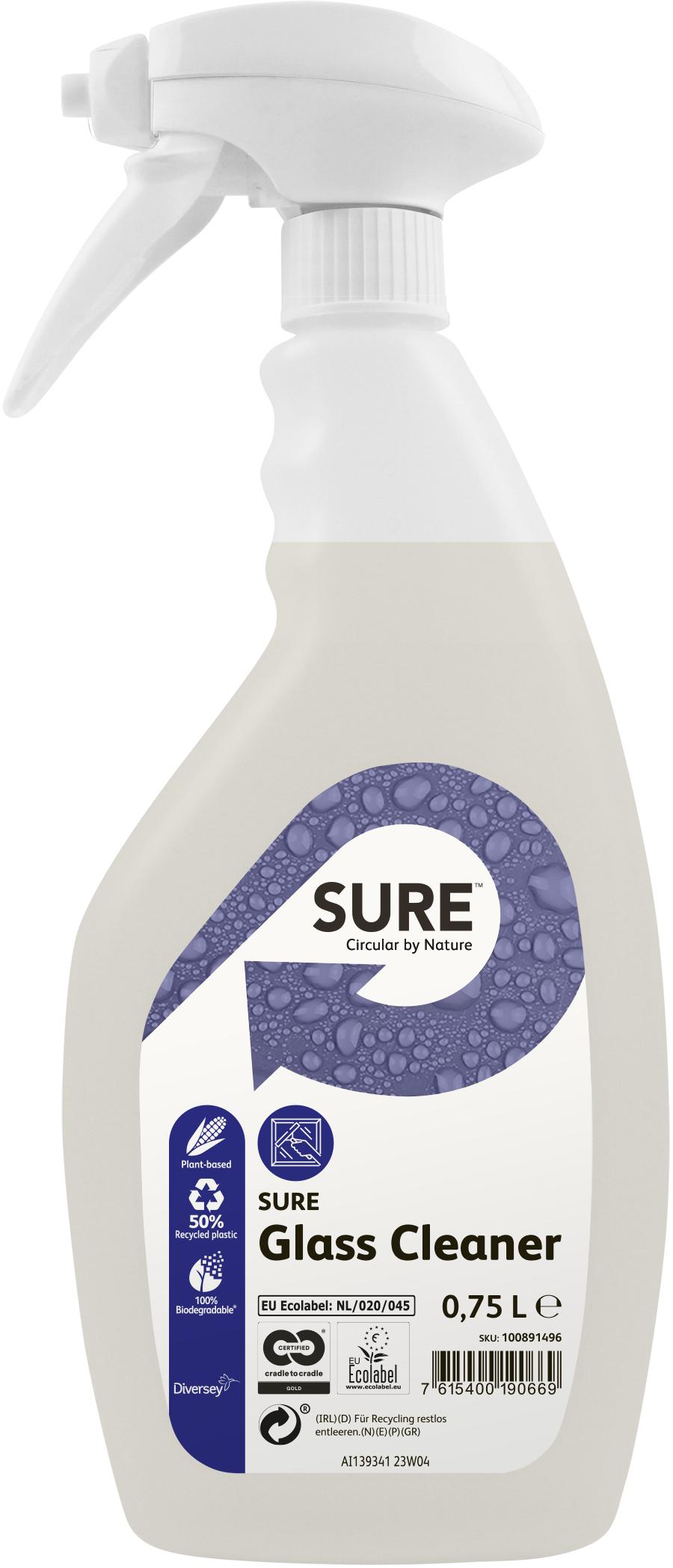 SURE Glass Cleaner SURE Diversey eBatiment Entretien