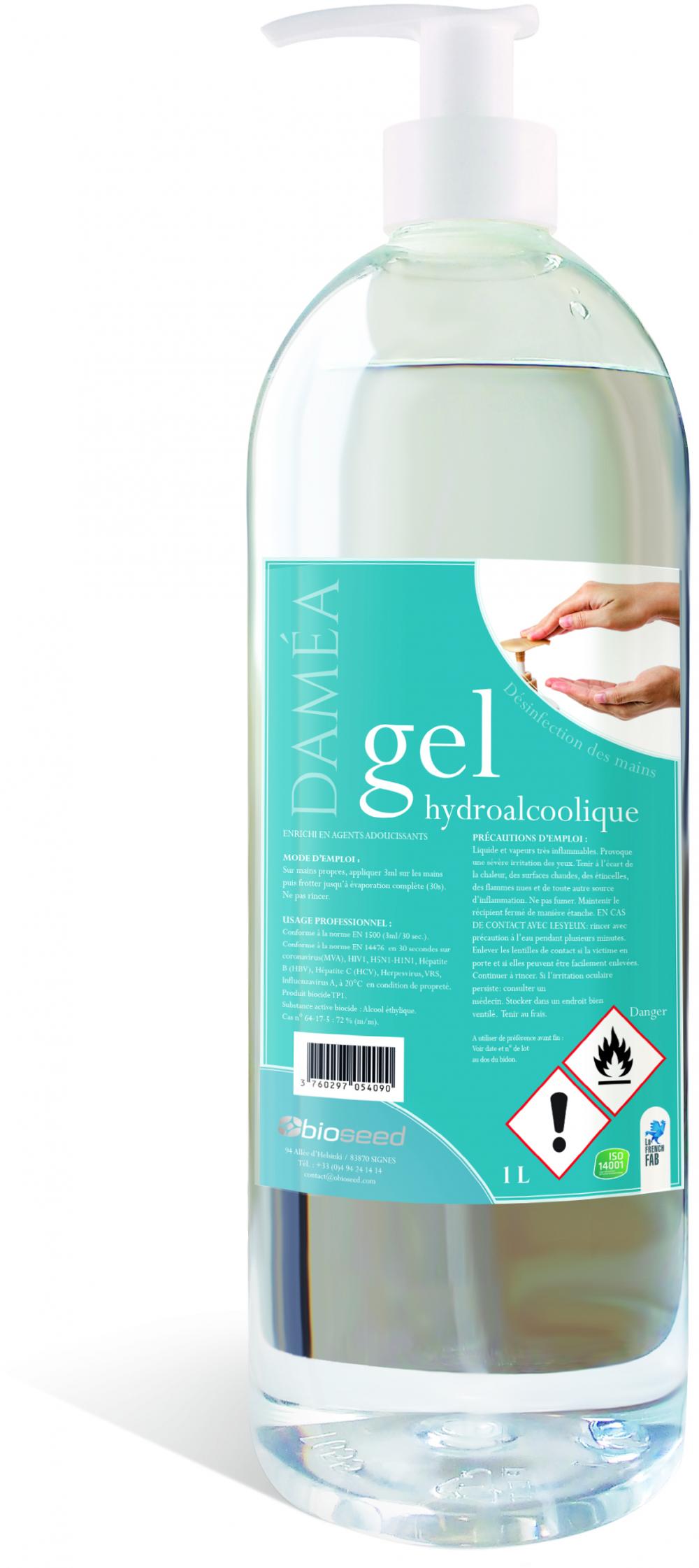 Image de DAMEA GEL HYDROALCOOLIQUE